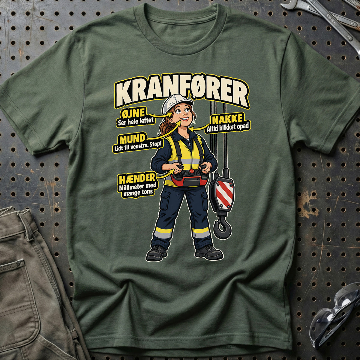 
Produktbillede af Kranfører – Anatomi T-Shirt