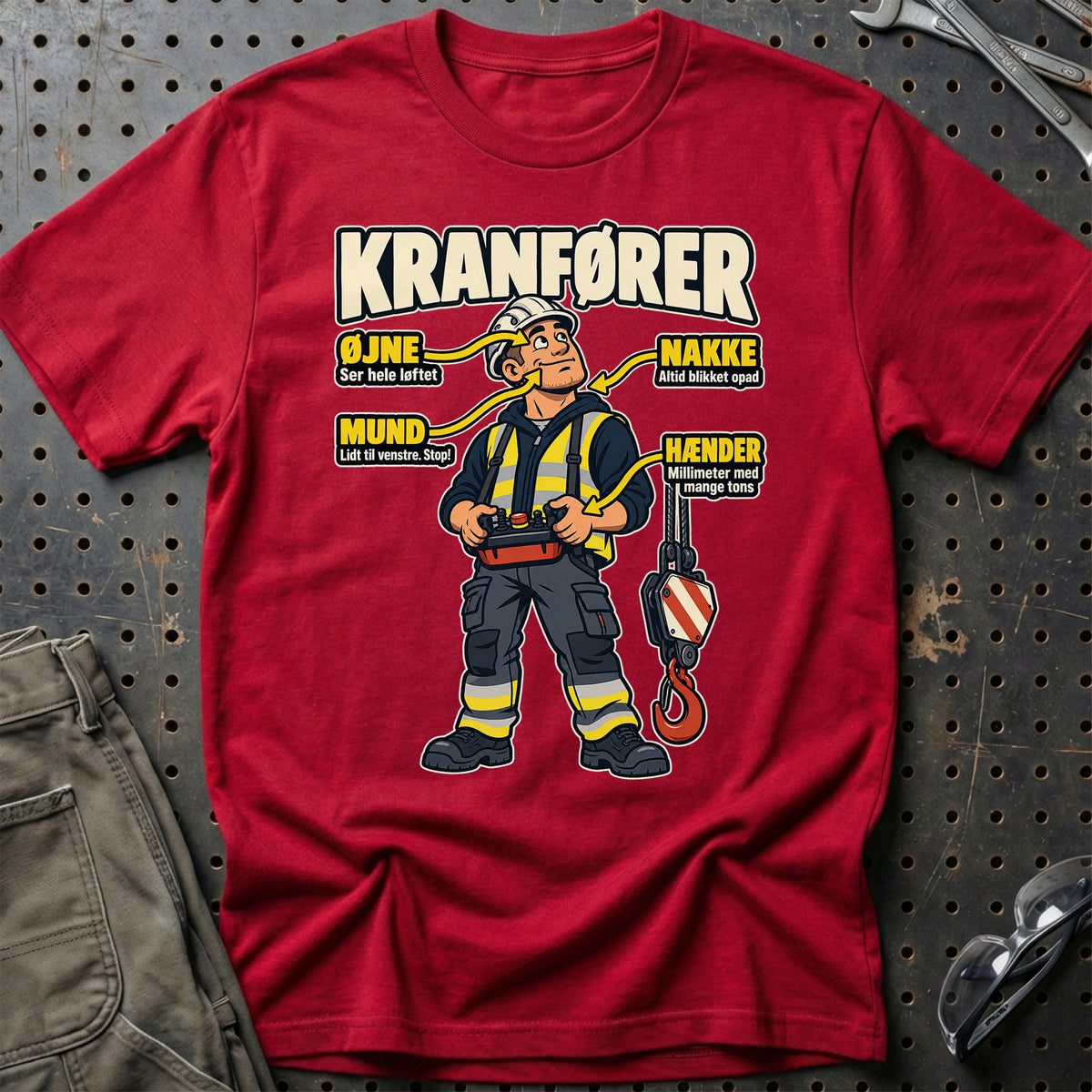 
Produktbillede af Kranfører – Anatomi T-Shirt