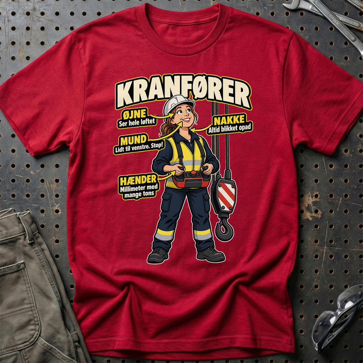 
Produktbillede af Kranfører – Anatomi T-Shirt
