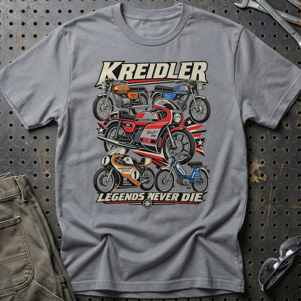 
Produktbillede af Kreidler Legends Never Die T-Shirt
