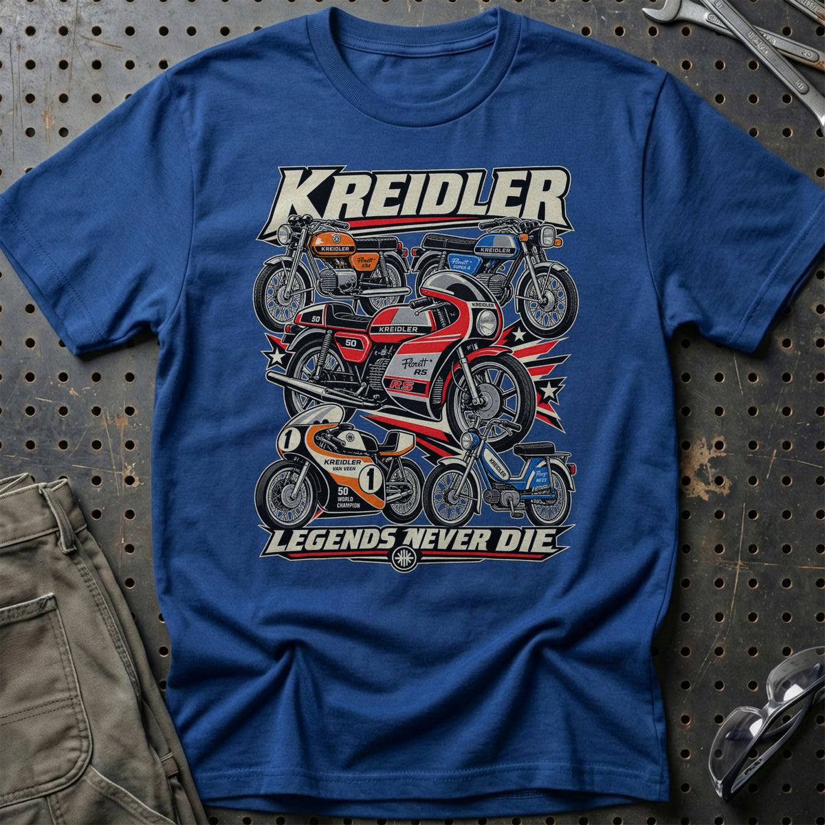 
Produktbillede af Kreidler Legends Never Die T-Shirt