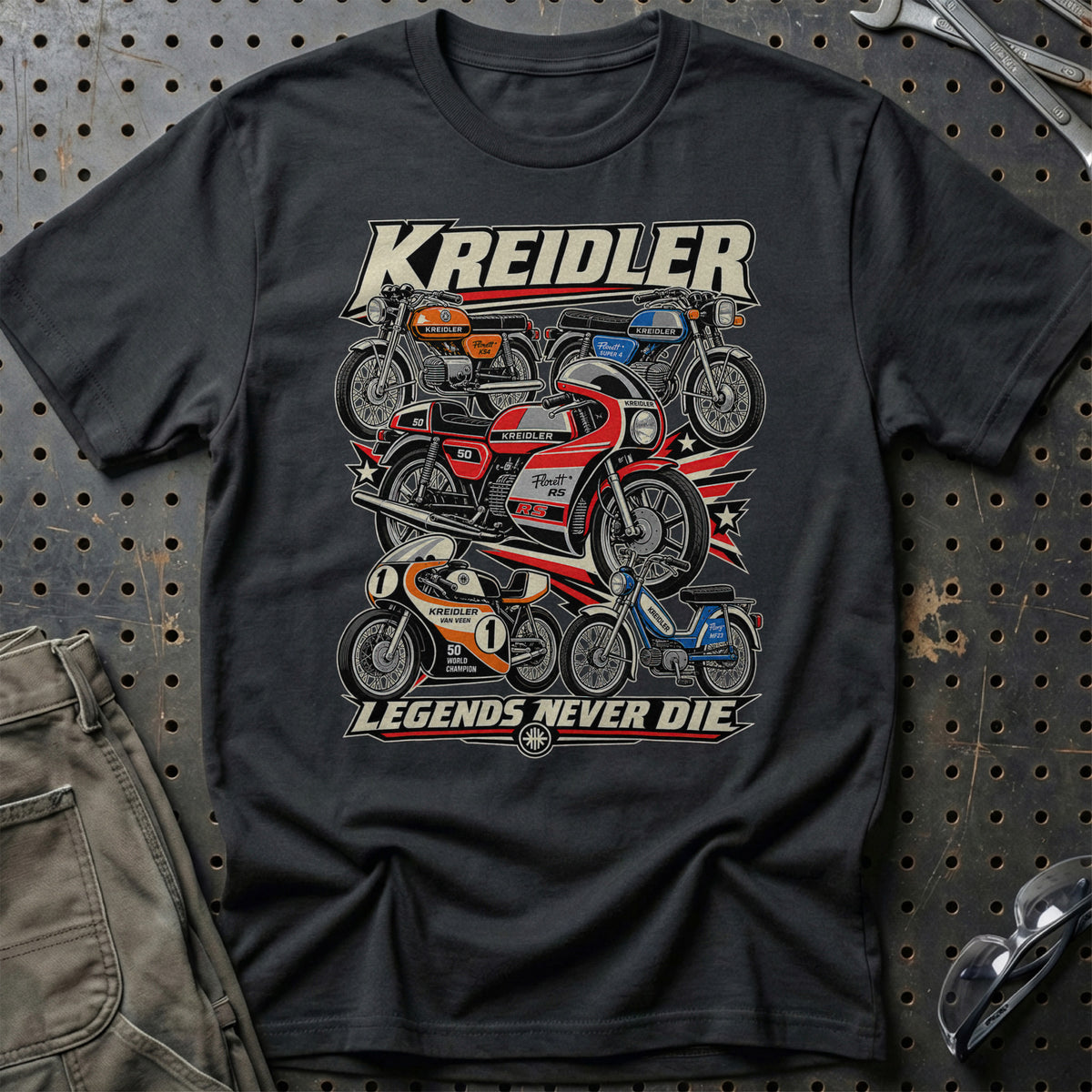 
Produktbillede af Kreidler Legends Never Die T-Shirt