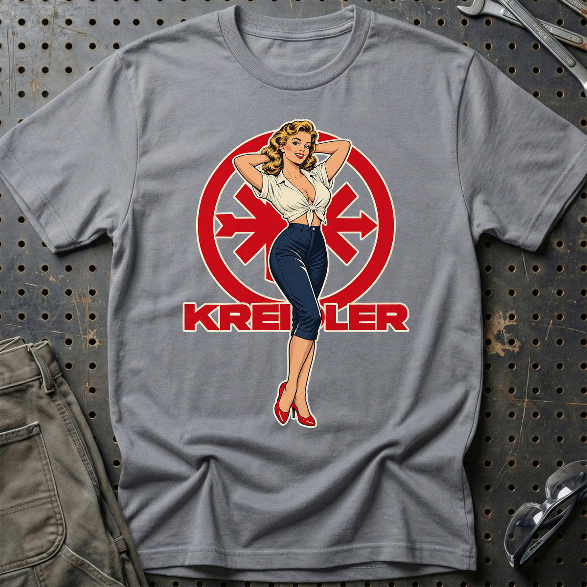 
Produktbillede af Kreidler Retro Pinup T-Shirt