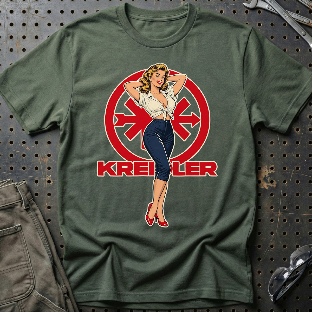 
Produktbillede af Kreidler Retro Pinup T-Shirt