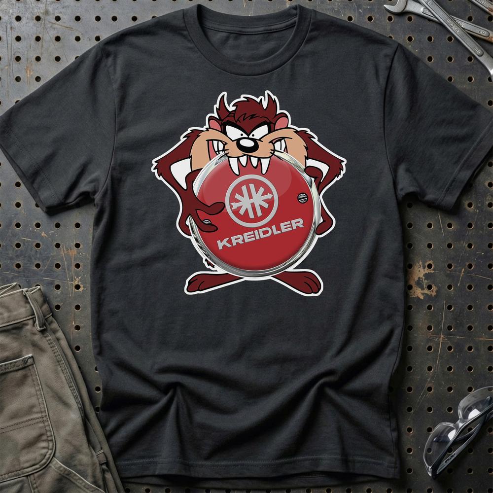 Kreidler TAZ T-Shirt-Beklædning-Kreidler-Sort-S-Garage Culture Shop- garage - man cave - merchandise