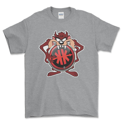 Kreidler TAZ Unisex T-Shirt , Bomuld-Beklædning-Kreidler-Grå Sport-S-Forside-Garage Culture Shop- garage - man cave - merchandise