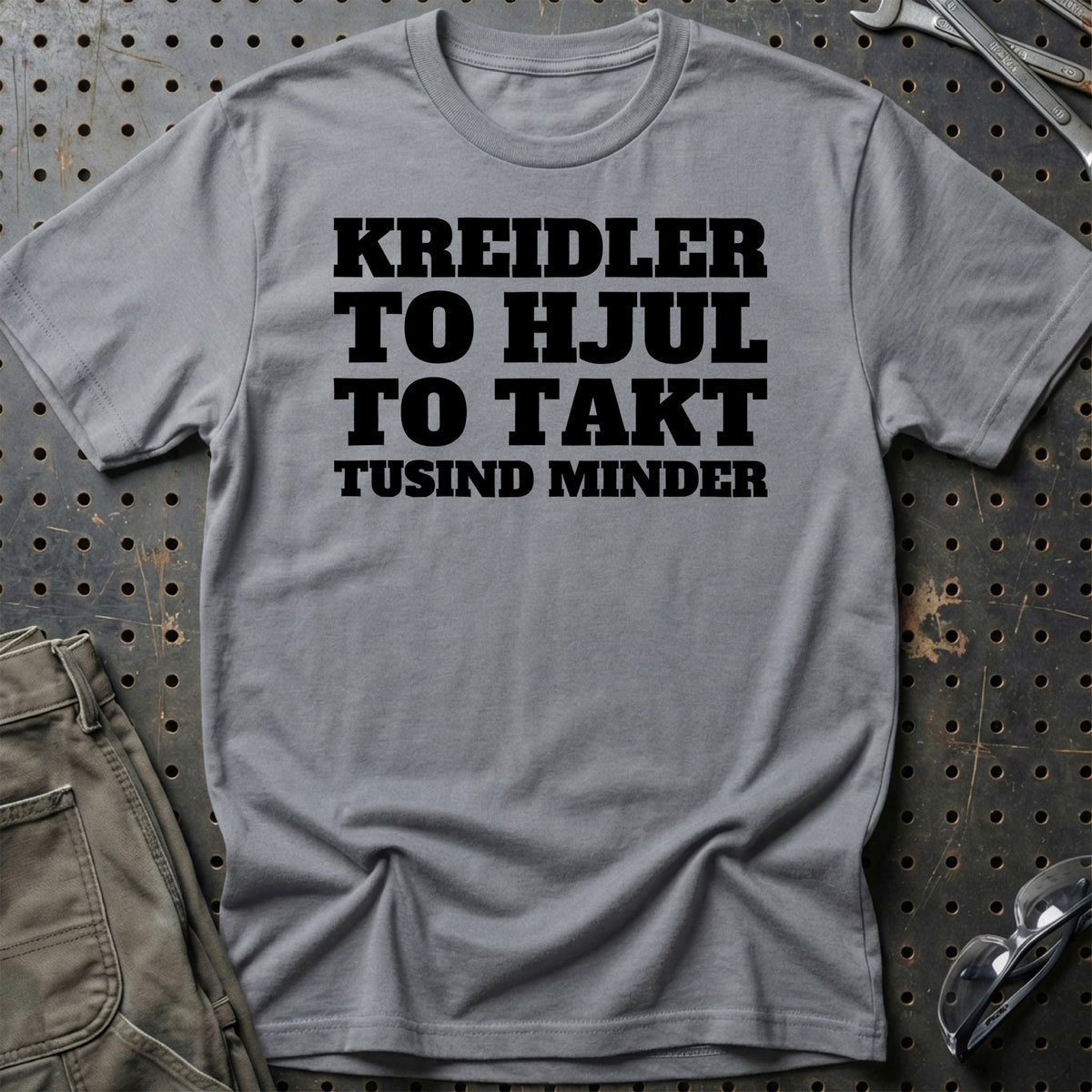 
Produktbillede af Kreidler – To Hjul – To Takt – Tusind Minder T-Shirt