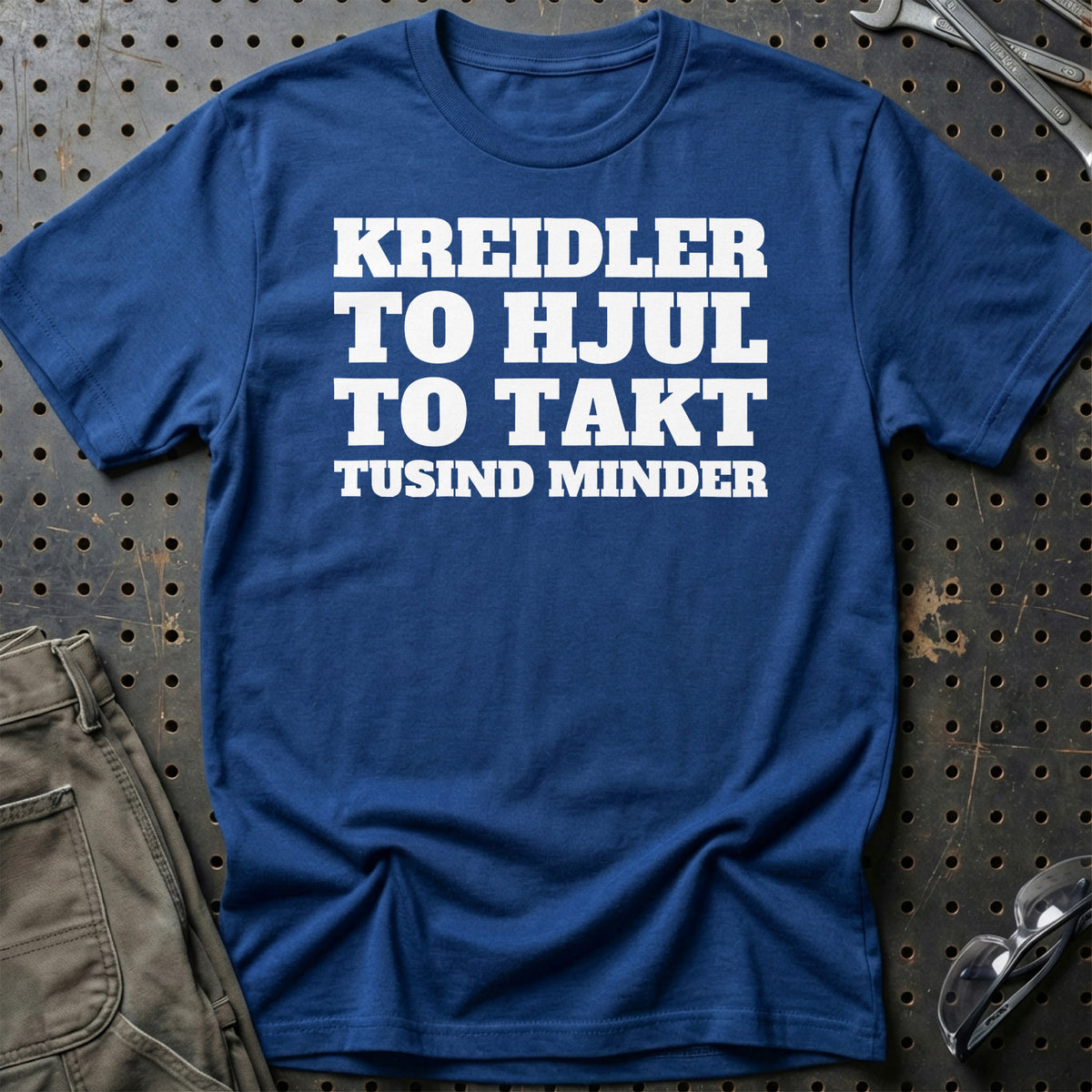 
Produktbillede af Kreidler – To Hjul – To Takt – Tusind Minder T-Shirt