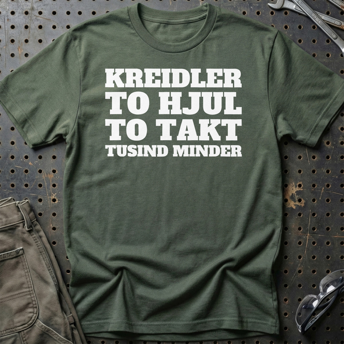 
Produktbillede af Kreidler – To Hjul – To Takt – Tusind Minder T-Shirt