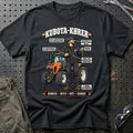 
Kubota-Kører T-Shirt – Sort