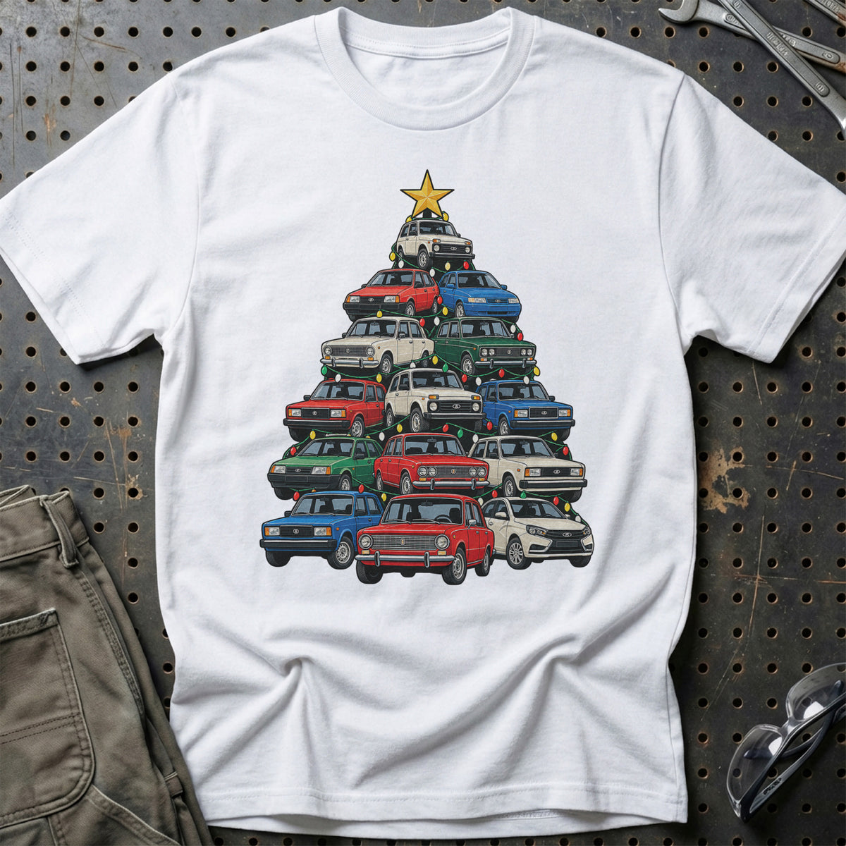 
Produktbillede af Lada Juletræ T-Shirt