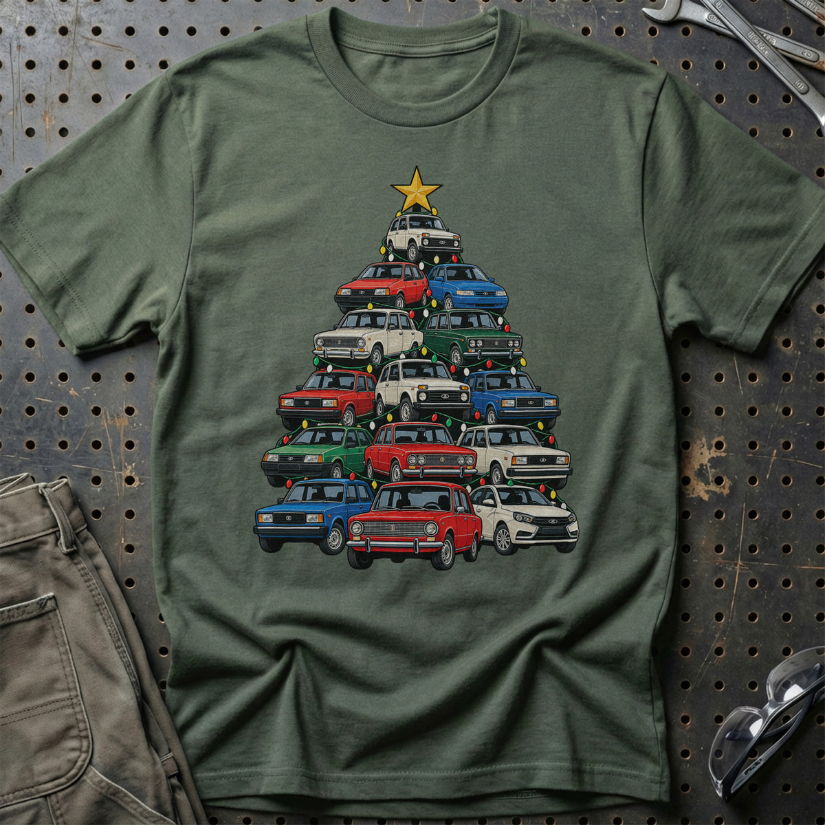 
Produktbillede af Lada Juletræ T-Shirt