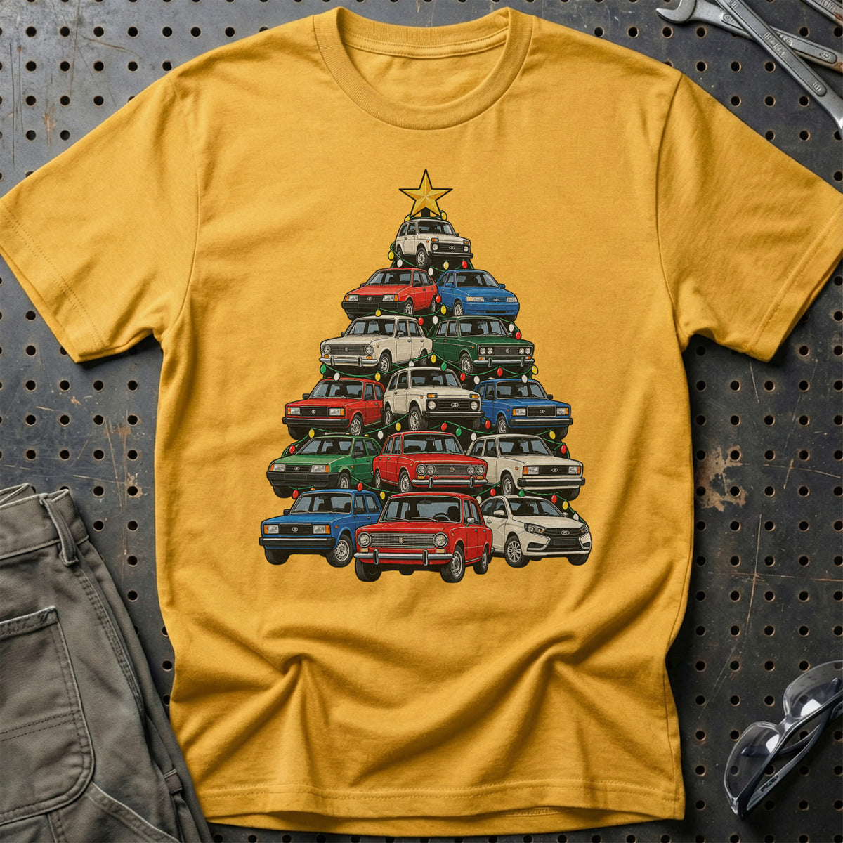 
Produktbillede af Lada Juletræ T-Shirt