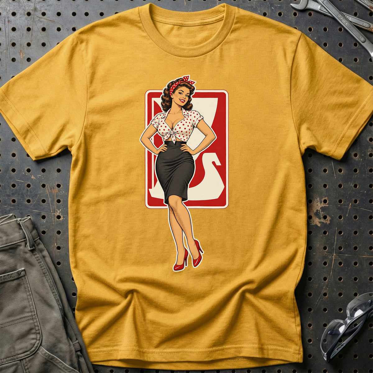 
Produktbillede af Lada Retro Pinup T-Shirt