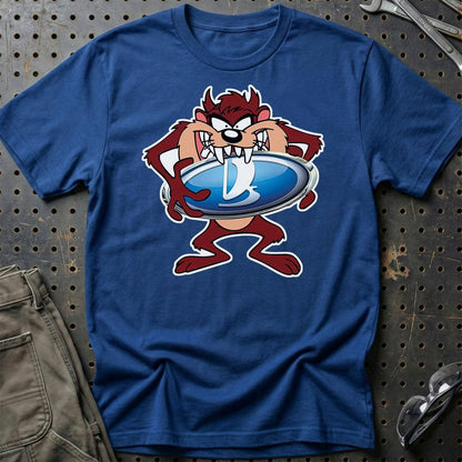 Lada TAZ Unisex T-Shirt , Bomuld-Beklædning-Lada-Blå Royal-S-Garage Culture Shop- garage - man cave - merchandise