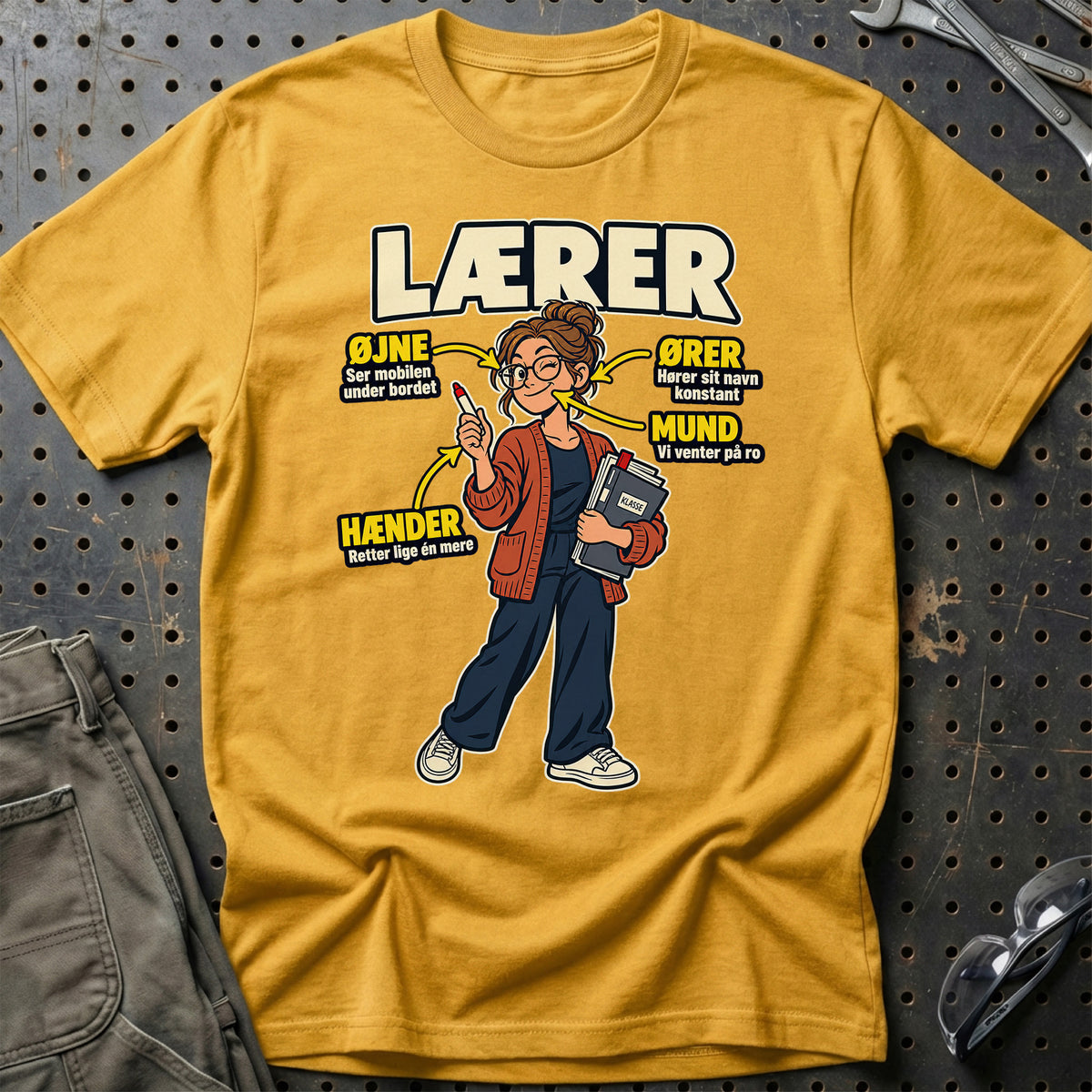 
Produktbillede af Lærer – Anatomi T-Shirt