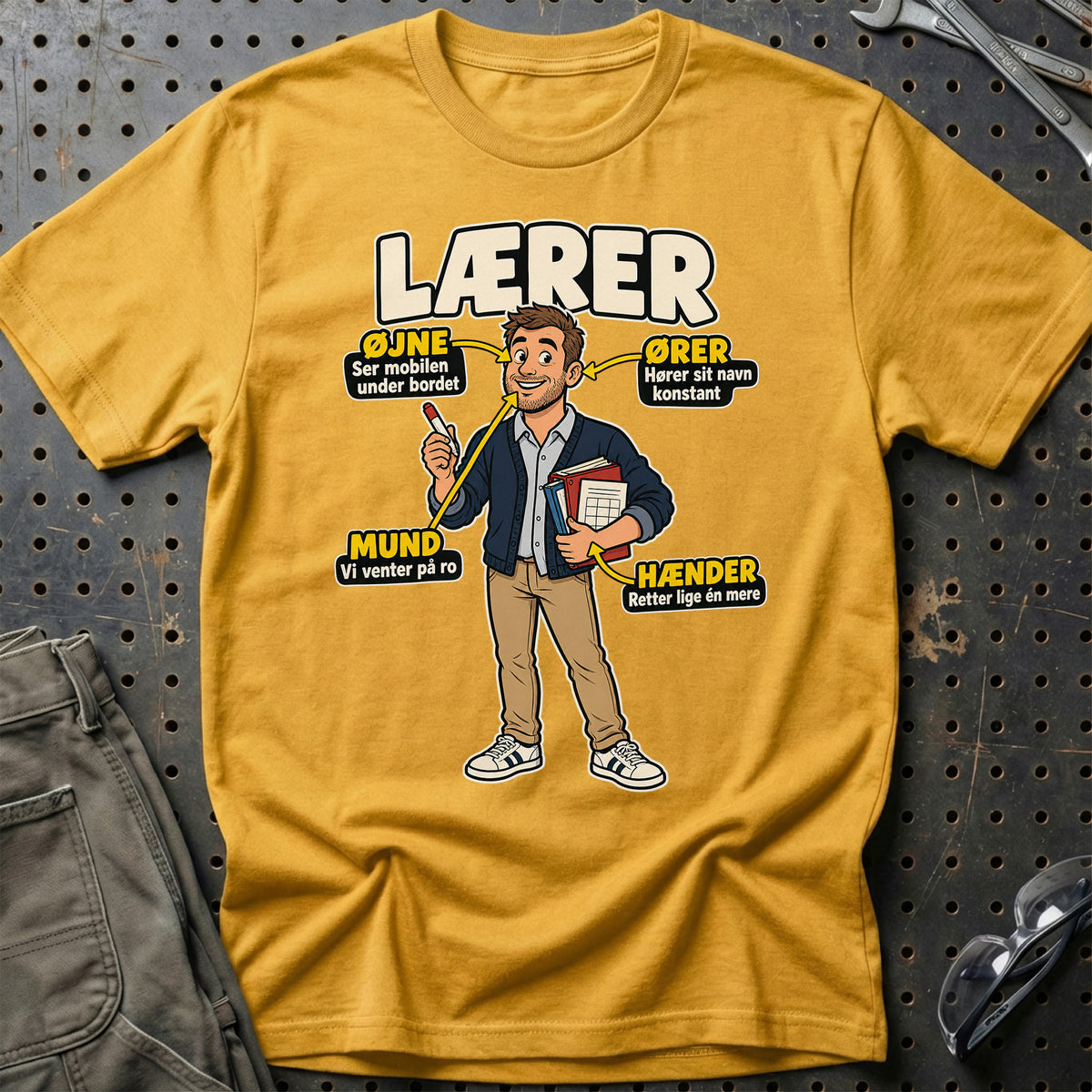 
Produktbillede af Lærer – Anatomi T-Shirt