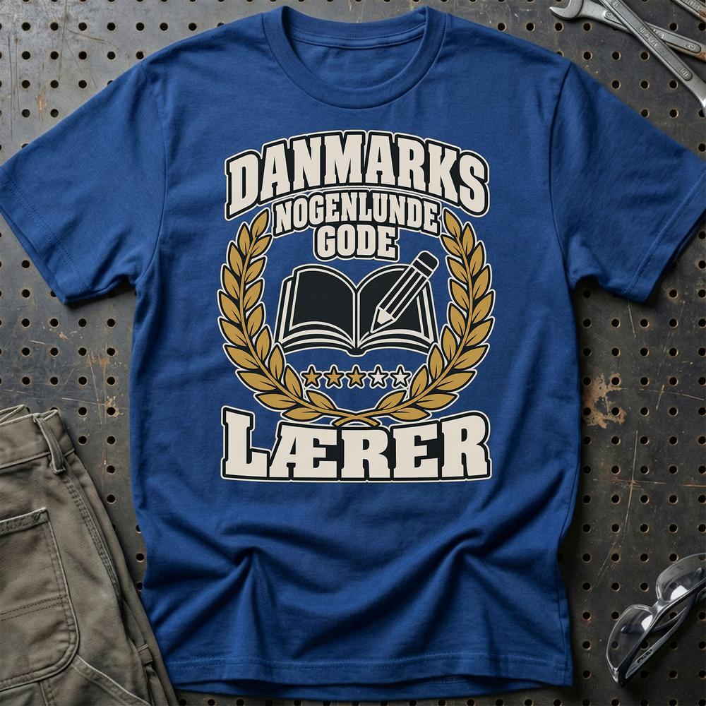 
Produktbillede af Lærer – Danmarks Nogenlunde Gode T-Shirt