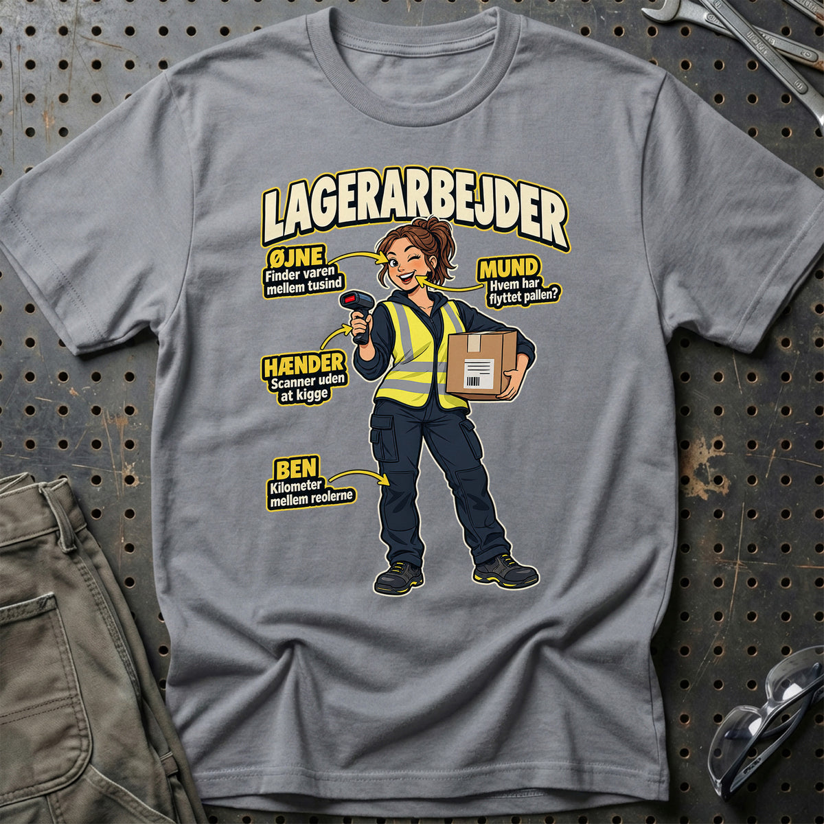 
Produktbillede af Lagerarbejder – Anatomi T-Shirt