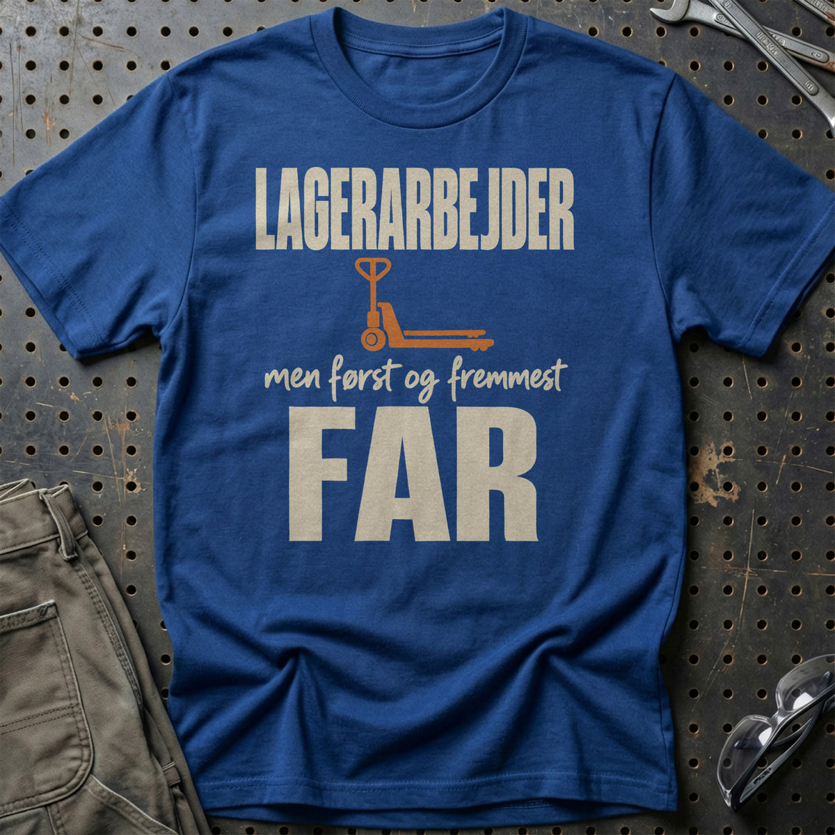 
Produktbillede af Lagerarbejder – Men Først Og Fremmest Far T-Shirt