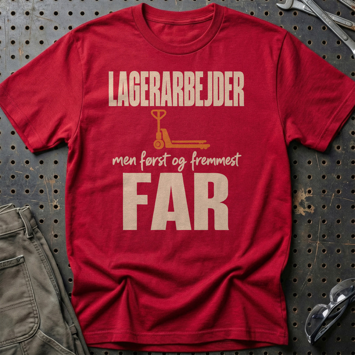 
Produktbillede af Lagerarbejder – Men Først Og Fremmest Far T-Shirt