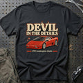 
Lamborghini Diablo 1990 – Devil in the Details T-Shirt – Sort