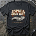 
Lamborghini Espada S1 1968 – Espada Good Time T-Shirt – Sort