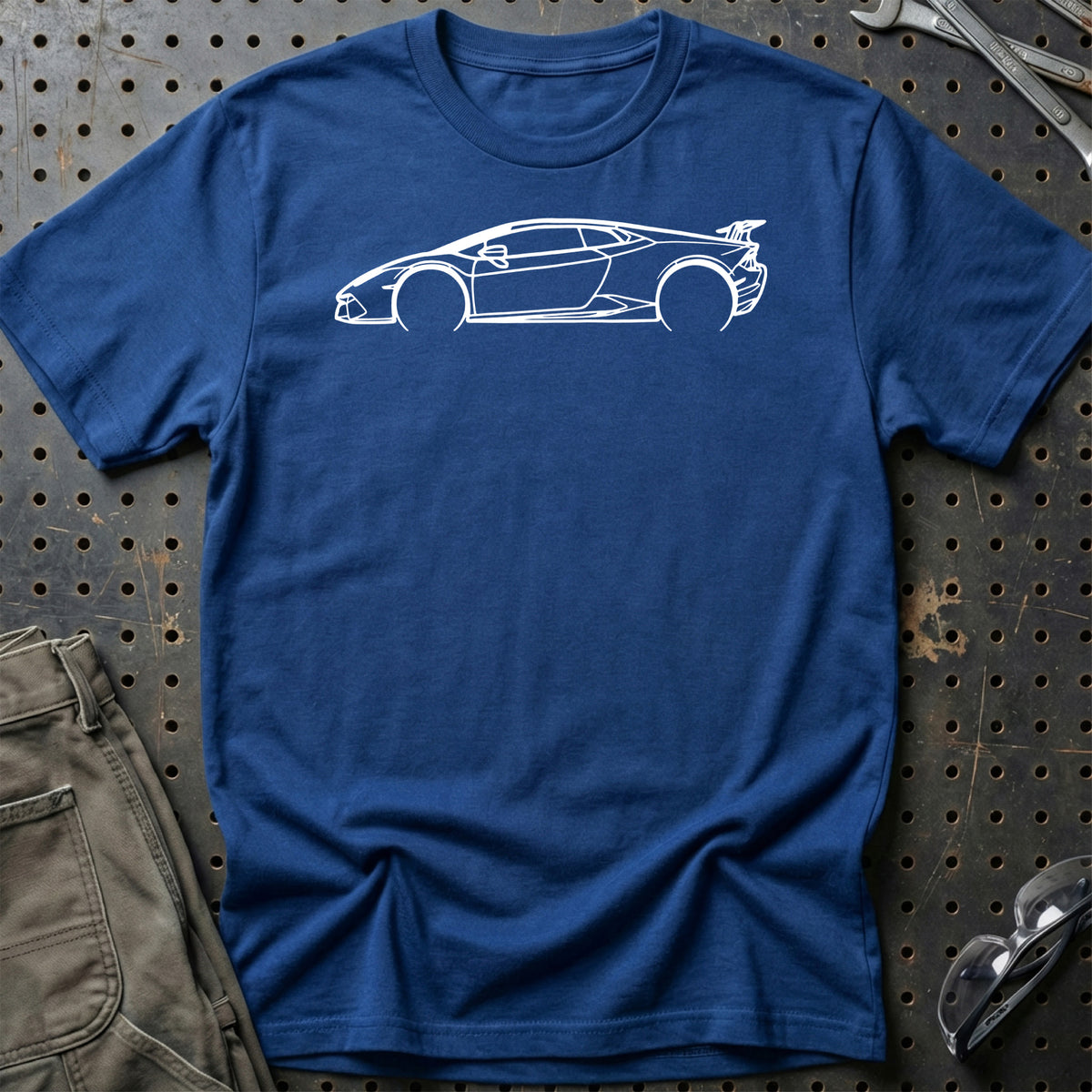 
Produktbillede af Lamborghini Huracan Performante Outline T-Shirt