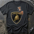 Lamborghini Pinup T-Shirt-Beklædning-Lamborghini-Sort-S-Garage Culture Shop- garage - man cave - merchandise