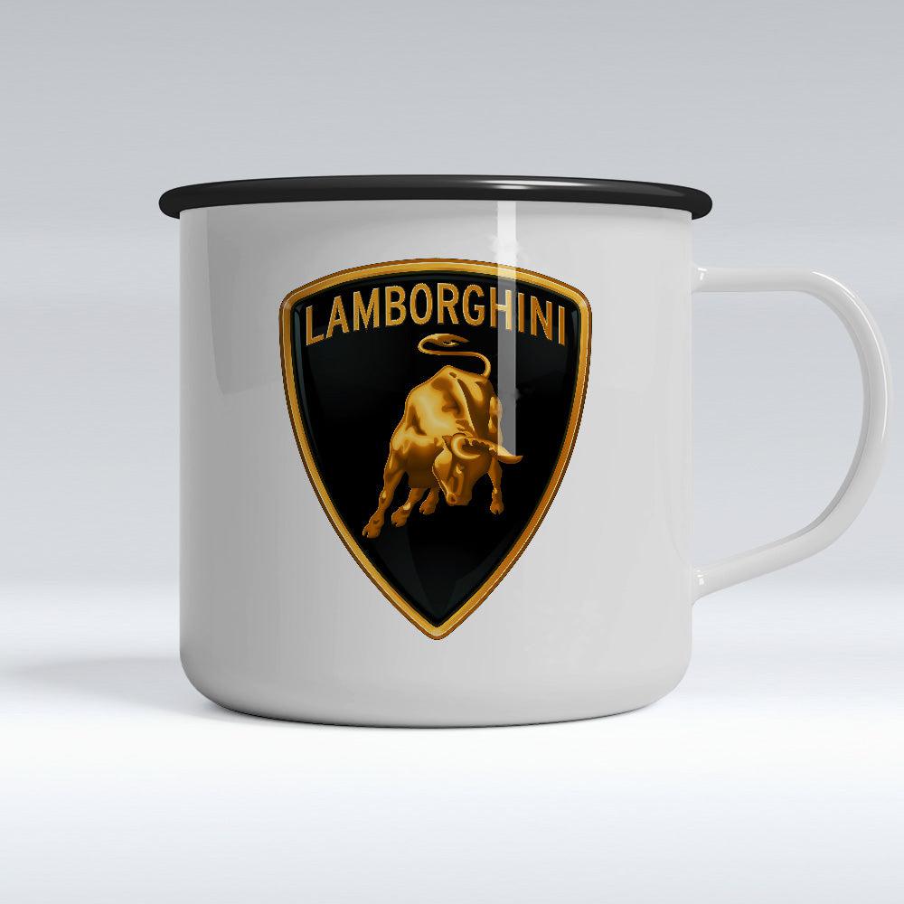 Lamborgini Emaljekrus-Krus-Lamborghini-Garage Culture Shop- garage - man cave - merchandise