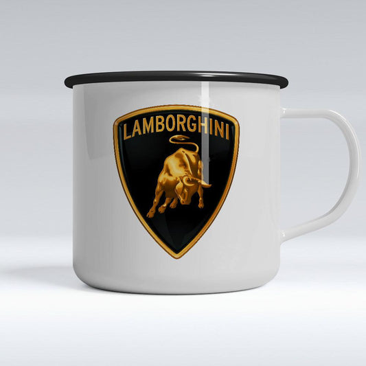 Lamborgini Emaljekrus-Krus-Lamborghini-Garage Culture Shop- garage - man cave - merchandise