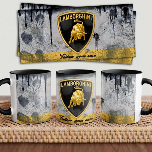 Lamborgini "To Toner" Vintage Keramisk Krus-Krus-Lamborghini-Garage Culture Shop- garage - man cave - merchandise
