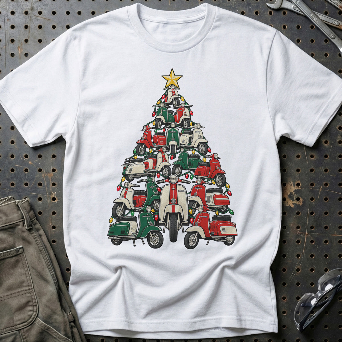 
Produktbillede af Lambretta Juletræ T-Shirt