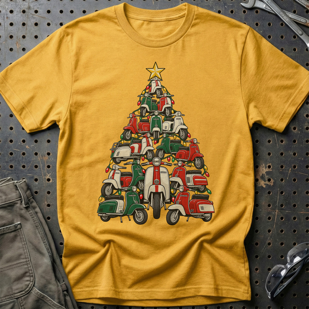 
Produktbillede af Lambretta Juletræ T-Shirt
