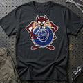 Lancia TAZ T-Shirt-Beklædning-Lancia-Sort-S-Garage Culture Shop- garage - man cave - merchandise