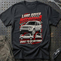 
Land Rover Discovery 4 – Built to Go Beyond – Rød T-Shirt – Sort