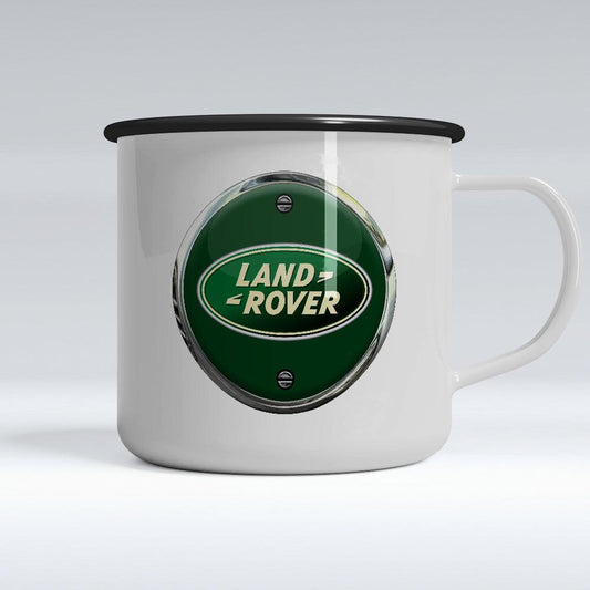 Land Rover Emaljekrus-Krus-Land Rover-Garage Culture Shop- garage - man cave - merchandise