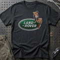 Land Rover Pinup T-Shirt-Beklædning-Land Rover-Sort-S-Garage Culture Shop- garage - man cave - merchandise