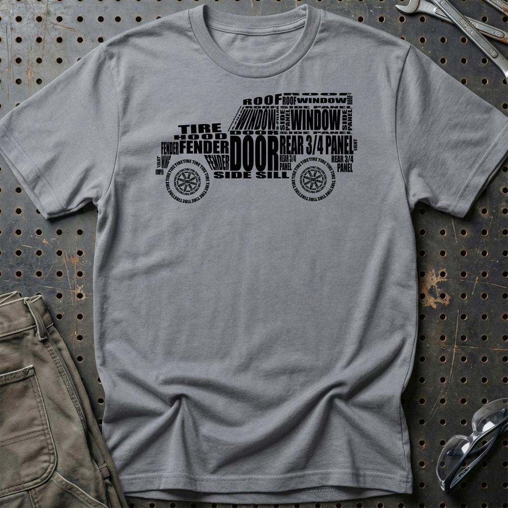Land Rover Series 1 Unisex T-Shirt , Bomuld-Beklædning-Land Rover-Grå Sport-S-Garage Culture Shop- garage - man cave - merchandise