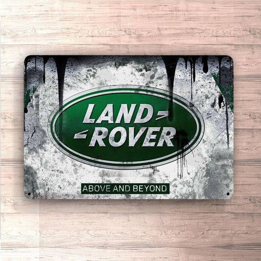 Land Rover Skilte, Musemåtte, Dørmåtte , Plakat-Skilte-Land Rover-Garage Culture Shop- garage - man cave - merchandise