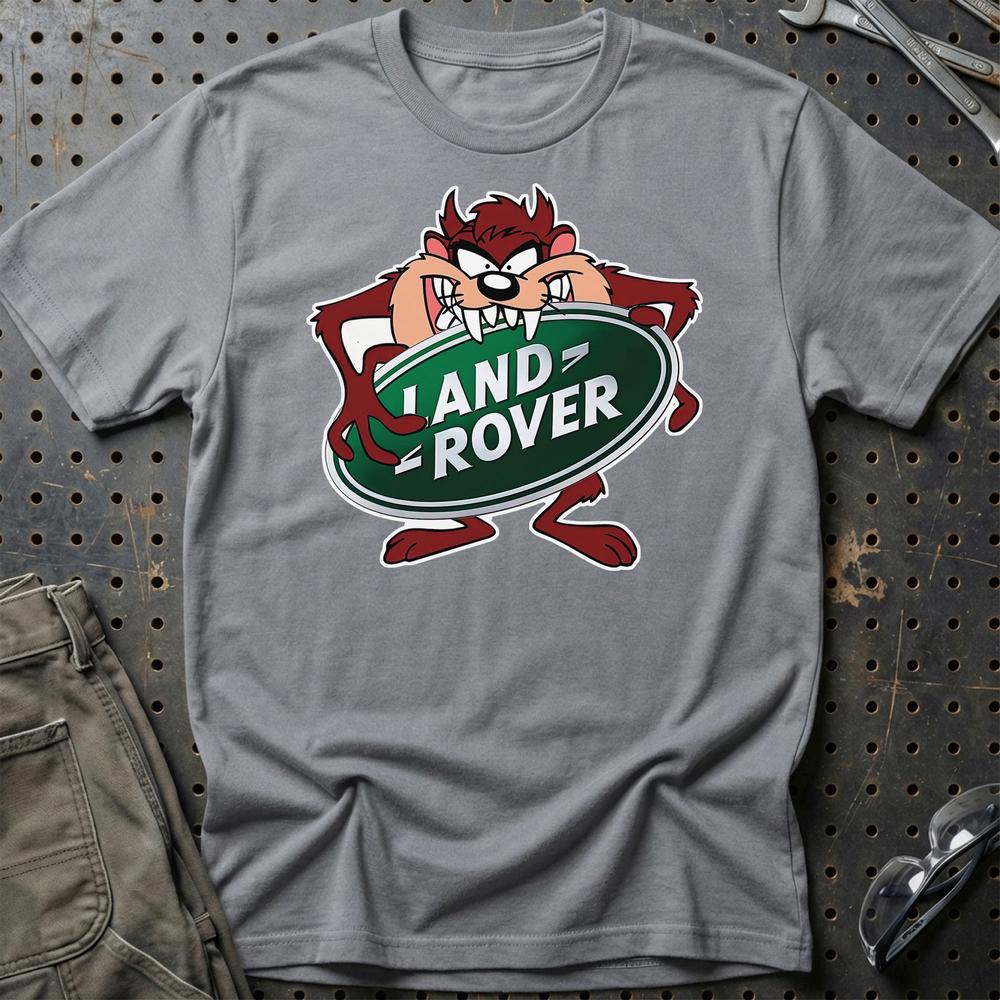 Land Rover TAZ T-Shirt-Beklædning-Land Rover-Grå Sport-S-Garage Culture Shop- garage - man cave - merchandise