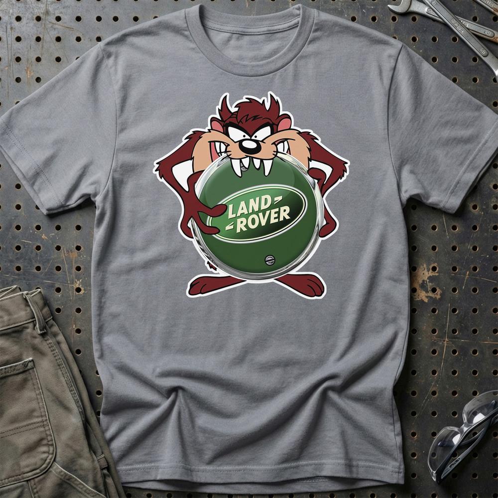 Land Rover TAZ T-Shirt-Beklædning-Land Rover-Grå Sport-S-Garage Culture Shop- garage - man cave - merchandise