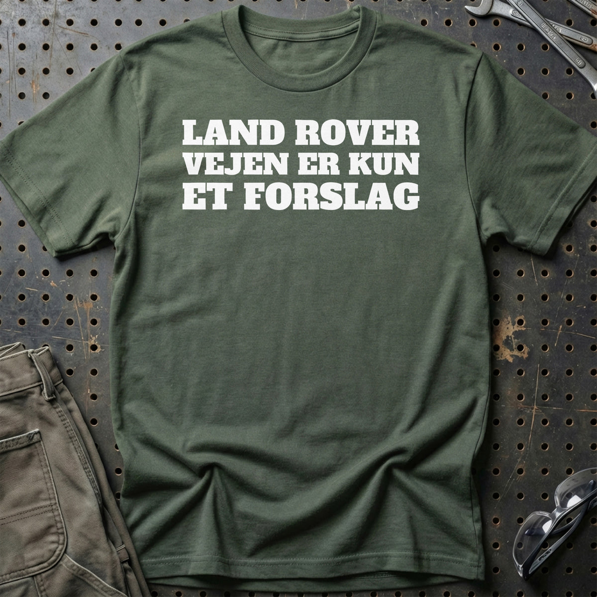 
Produktbillede af Land Rover – Vejen Er Kun Et Forslag T-Shirt