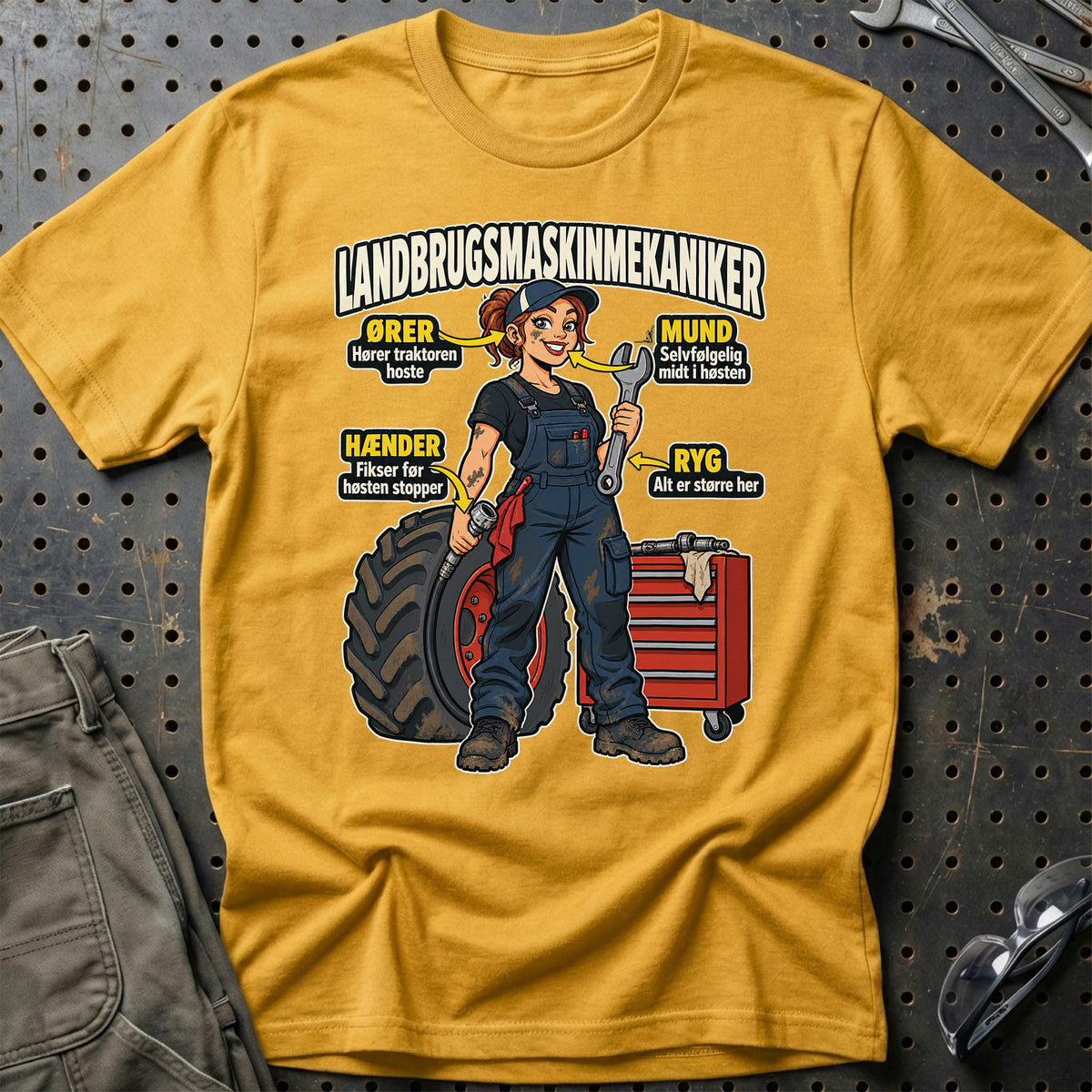 
Produktbillede af Landbrugsmaskinmekaniker – Anatomi T-Shirt