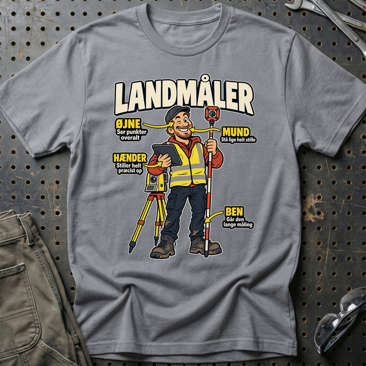 
Produktbillede af Landmåler – Anatomi T-Shirt