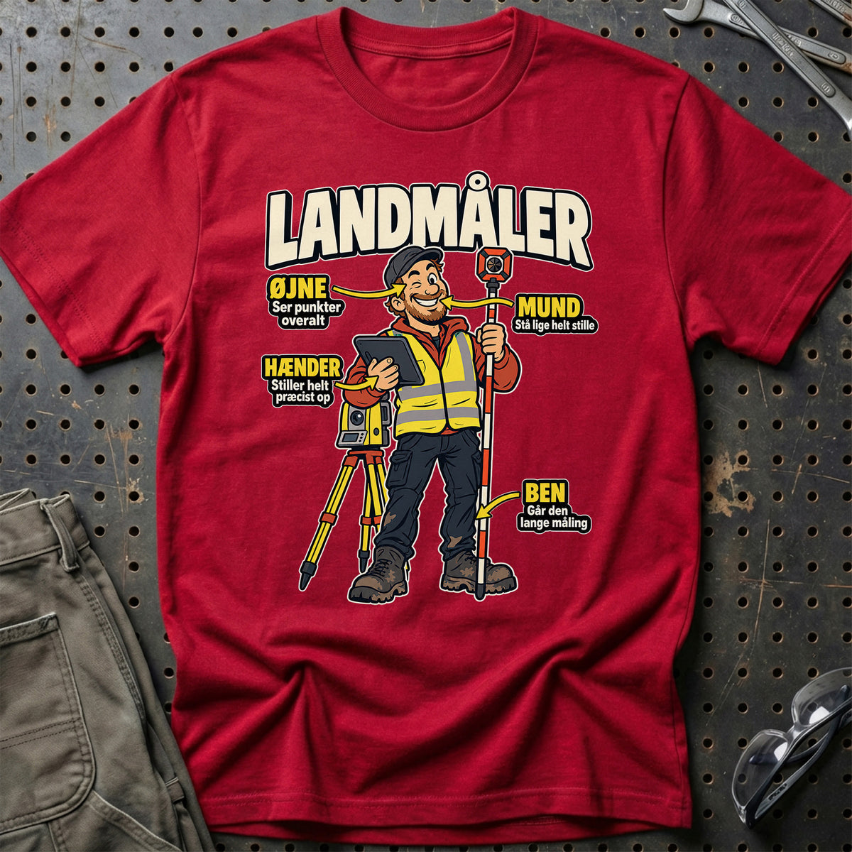 
Produktbillede af Landmåler – Anatomi T-Shirt