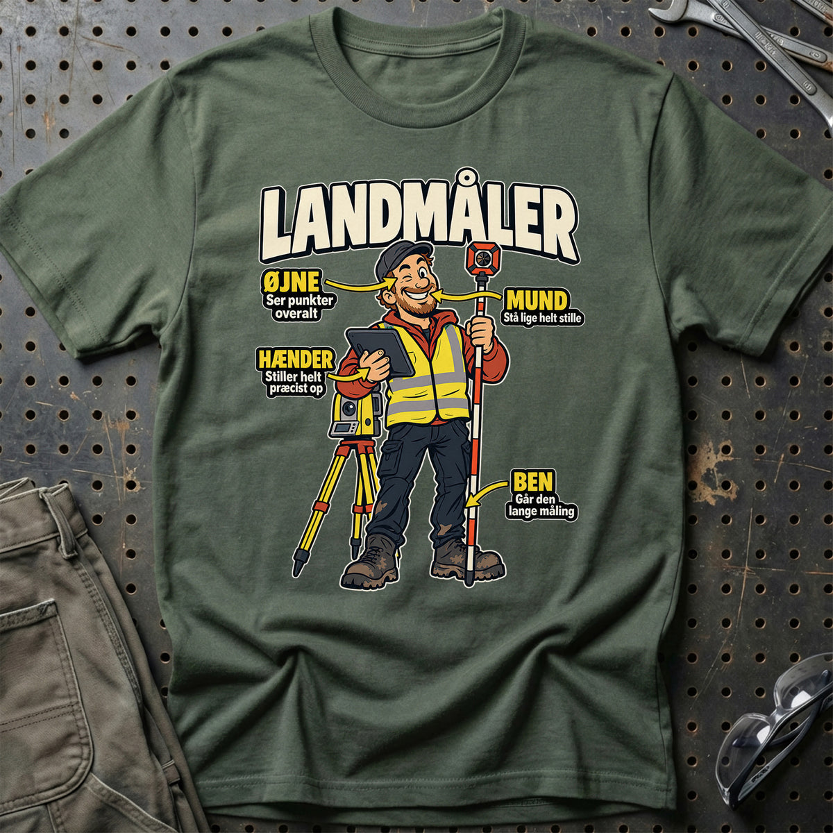 
Produktbillede af Landmåler – Anatomi T-Shirt