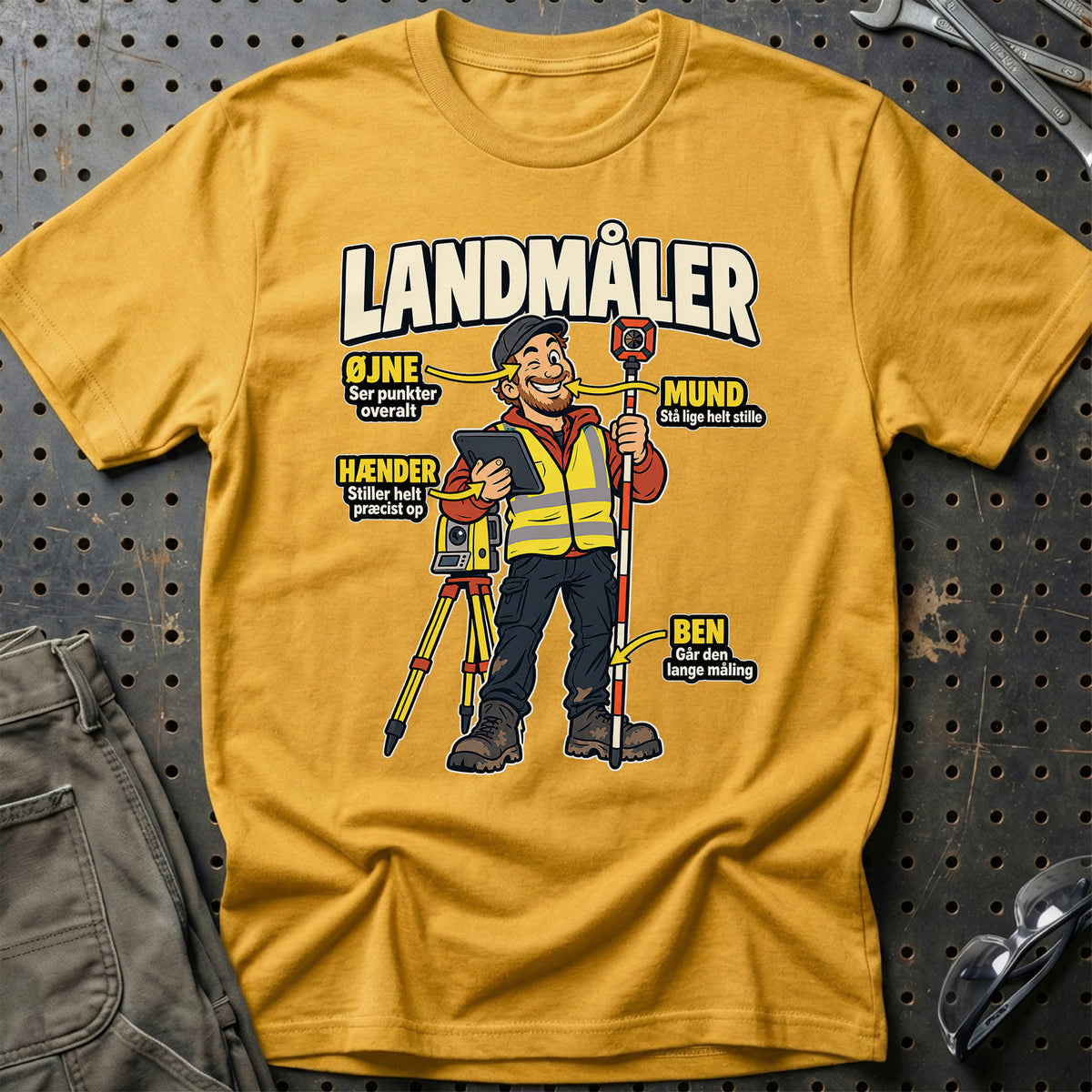 
Produktbillede af Landmåler – Anatomi T-Shirt