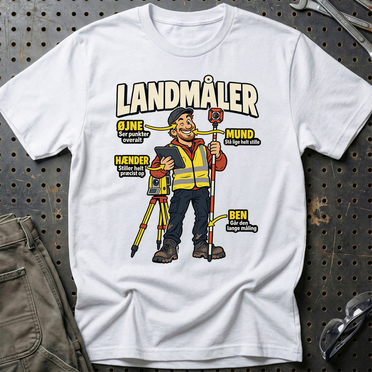 
Produktbillede af Landmåler – Anatomi T-Shirt