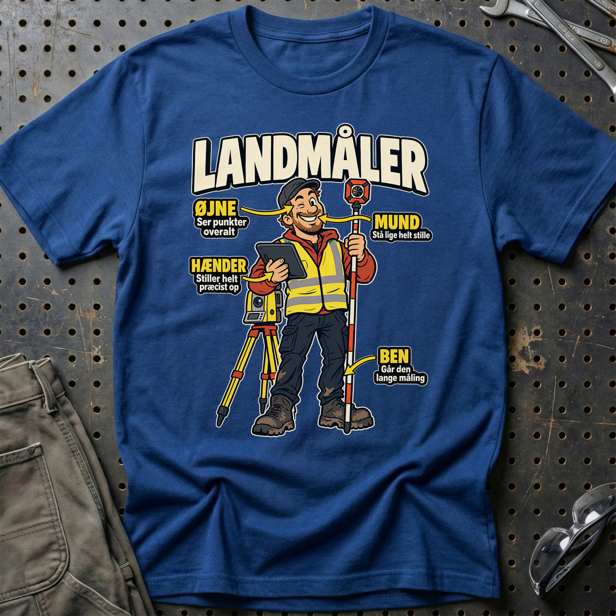 
Produktbillede af Landmåler – Anatomi T-Shirt